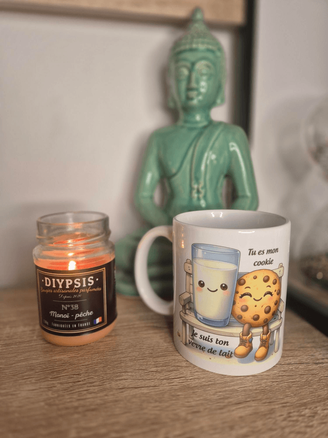 Mug " cookie et son lait"