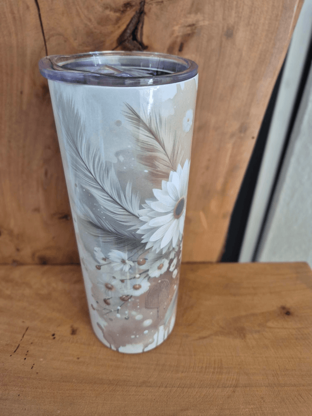 Tumbler attrapé rêve et plumes