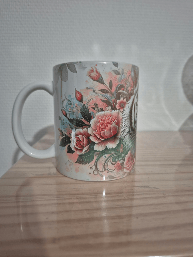 Mug tigre blanc 