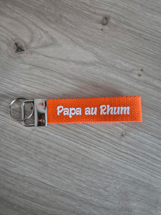 Porte clef Papa au rhum