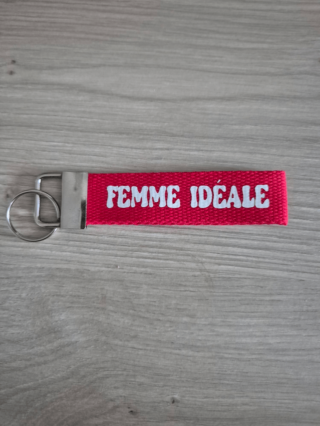 Porte clef Femme Idéale 