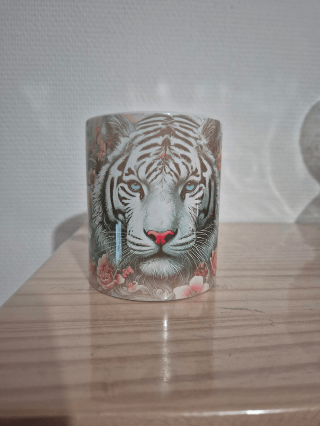 Mug tigre blanc 