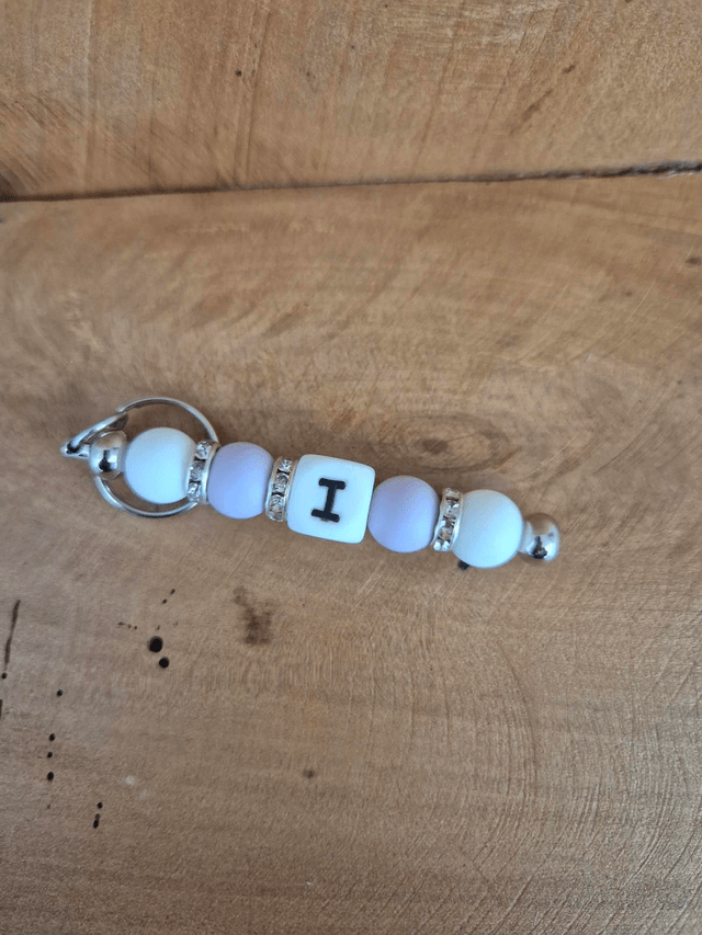 Porte clef lettre I