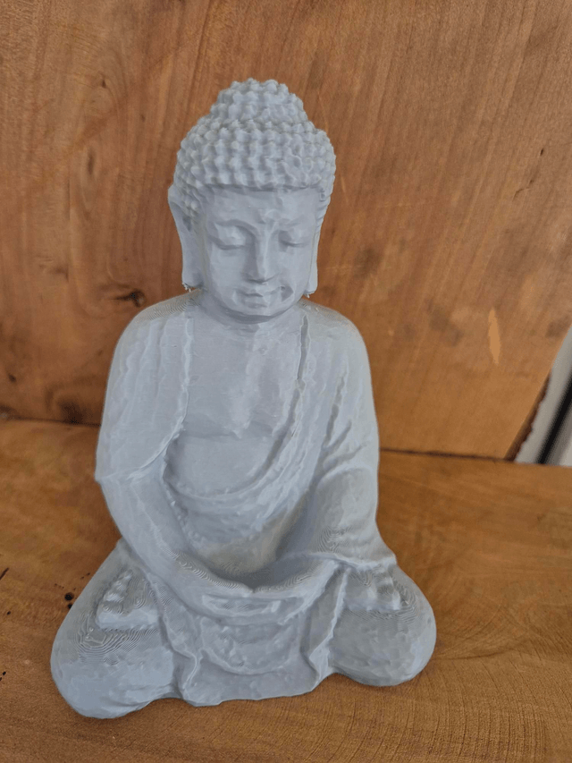 Bouddha gris clair 
