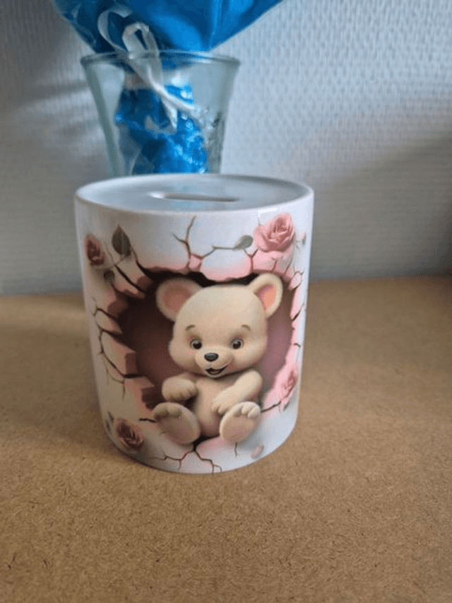 Tirelire ourson