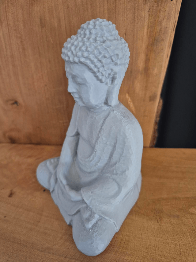 Bouddha gris clair 