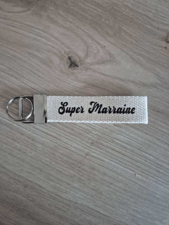 Porte clef Super Marraine 
