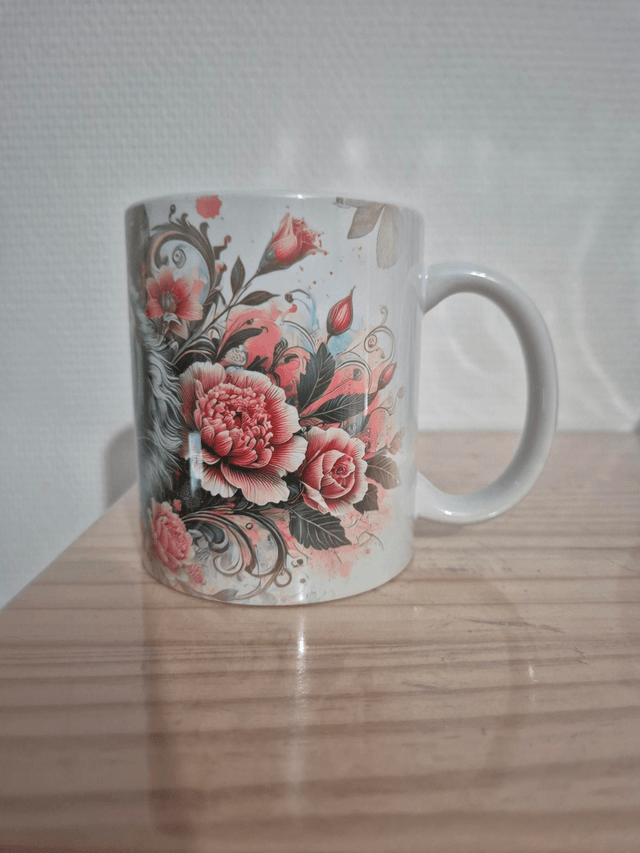 Mug tigre blanc 