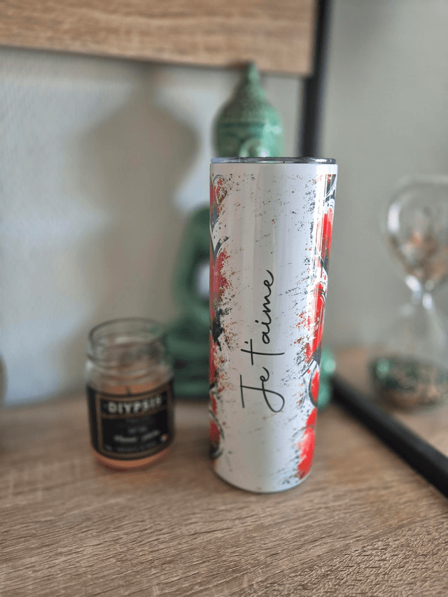 Tumbler "je t'aime "