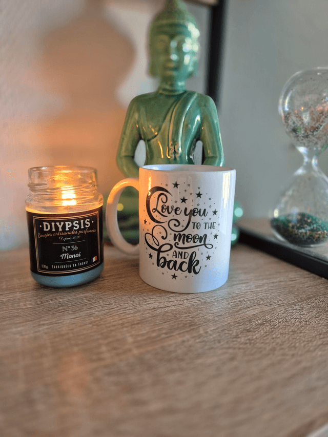 Mug "Love you to the mon and back"