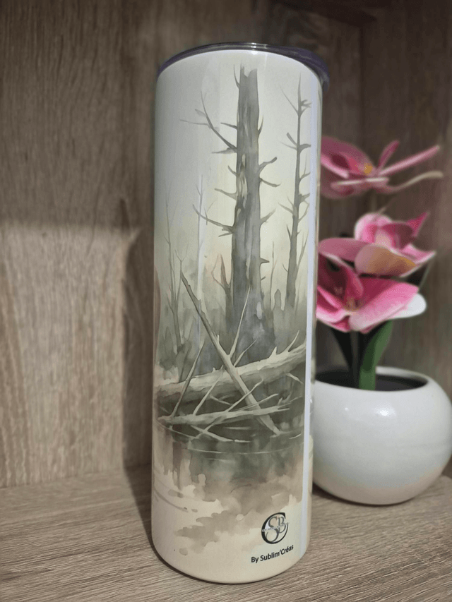 Gourde isotherme thème chasse
