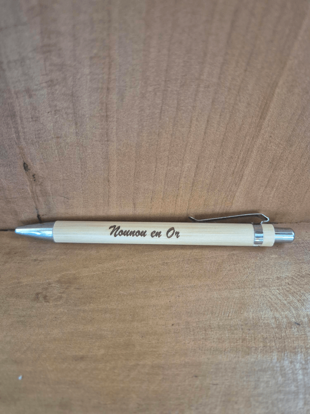 Stylo " Nounou en or"