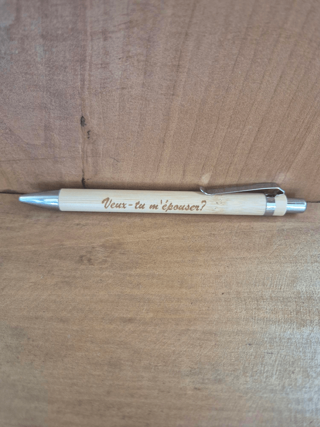 Stylo "veux tu m’épouser ?"