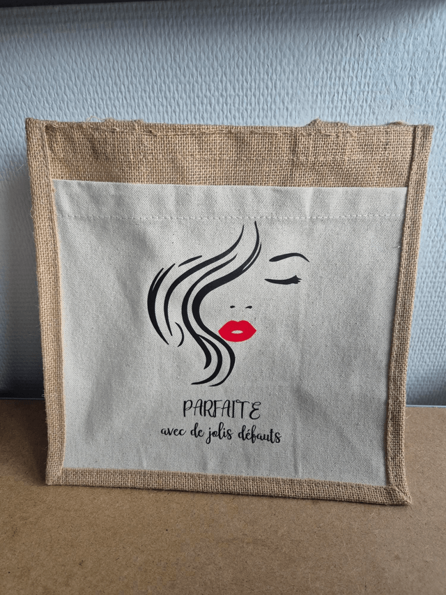 Cabas " Parfaite avec de jolis défauts "