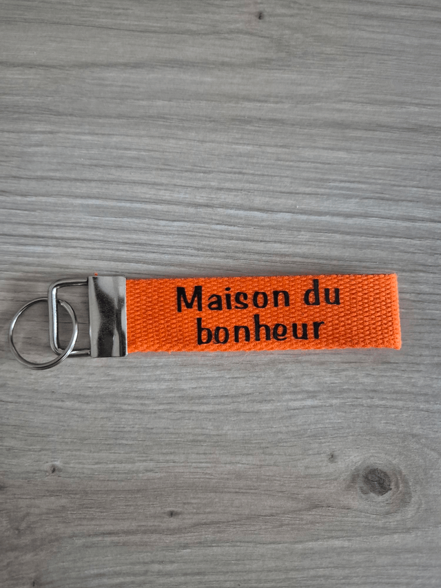 Porte clef Maison du bonheur 