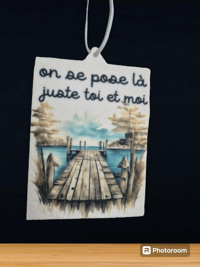 Désodorisant voiture On se pose la