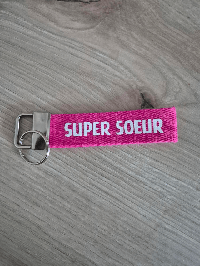 Porte clef Super soeur