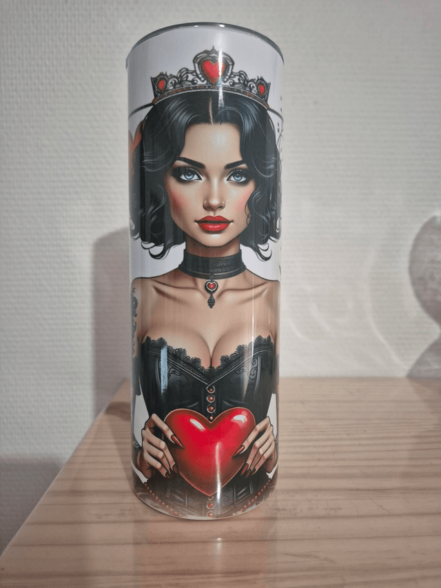 Tumbler Reine de cœur 