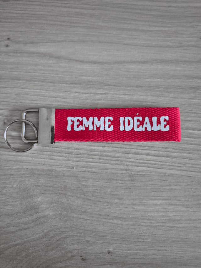 Porte clef Femme Idéale 