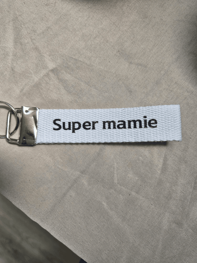 Porte clef &quot;Super mamie&quot;