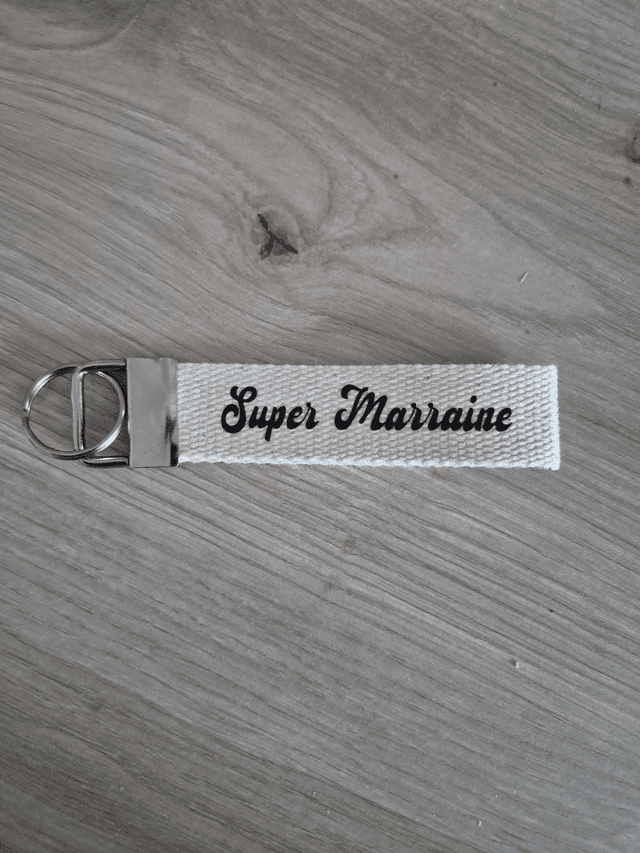 Porte clef Super Marraine 