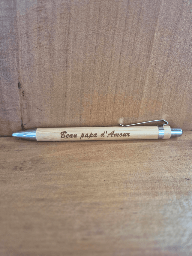 Stylo &quot; Beau papa d’Amour&quot;