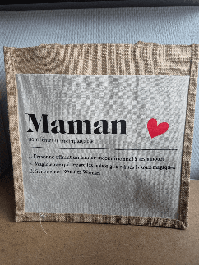 Cabas &quot; Maman....&quot;