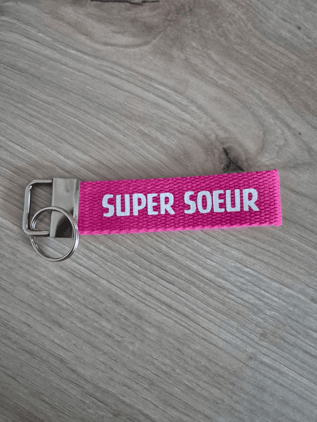 Porte clef Super soeur
