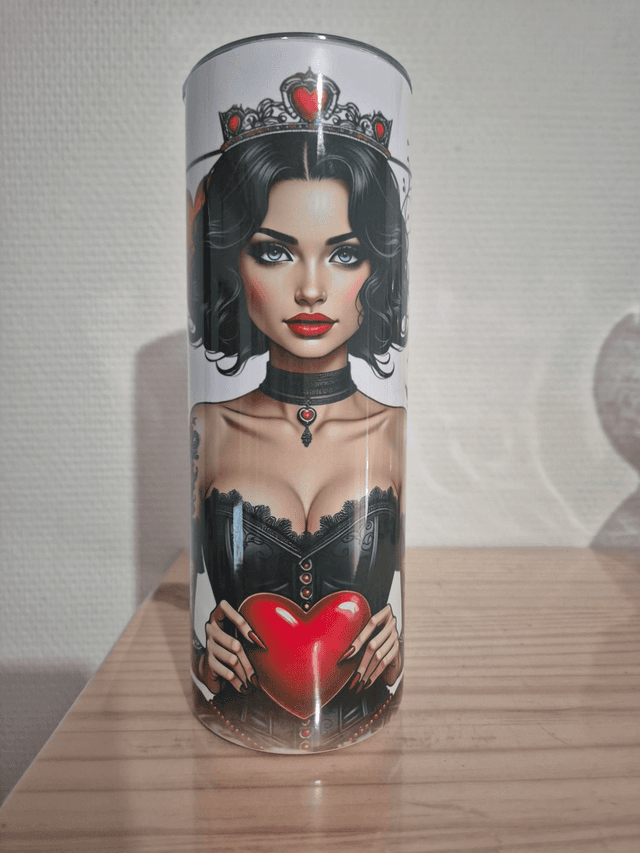 Tumbler Reine de cœur 