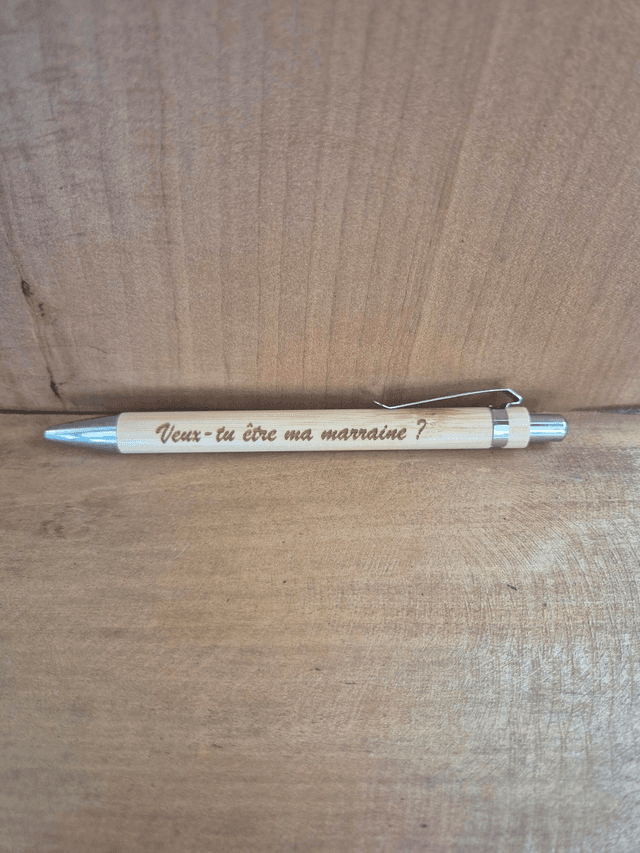 Stylo &quot;veux tu être ma marraine ?&quot;